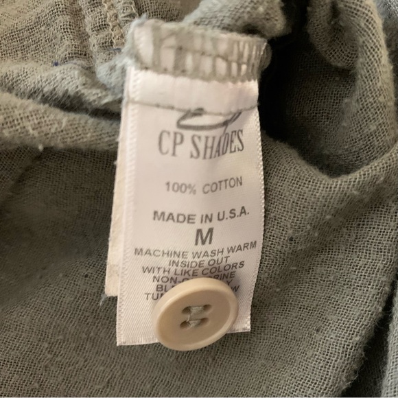 “CP Shades” Navy Double-layer Gauze Shirt size M - Picture 12 of 13